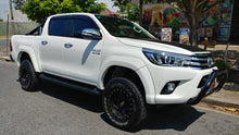 Load image into Gallery viewer, Ultra Matte Unpainted Hilux 2015 - July 2018 Wide Body Fender Flares unpainted (COLOUR CODING AVAILABLE ON REQUEST) FF-HLXWB-6P-UNP