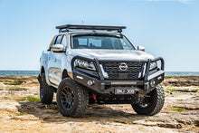 Load image into Gallery viewer, Deluxe Commerical Bull Bar to suit Nissan Navara NP300 2021 onwards Series 5 BBCD082