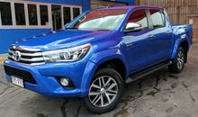 Load image into Gallery viewer, Ultra Matte Unpainted Hilux 2015 - July 2018 Wide Body Fender Flares unpainted (COLOUR CODING AVAILABLE ON REQUEST) FF-HLXWB-6P-UNP