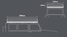 Load image into Gallery viewer, Nomad 1300 Rooftop Tent - ABS Hardtop IRTT0023