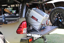 Load image into Gallery viewer, Alucab Tilting Fridge Slide to suit most 45 50 and 60L fridges AC-DS-TFS-50-B