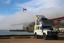 Load image into Gallery viewer, Alucab Roof Conversion Kit to suit Defender 110 - Black AC-RC-LRDF-B