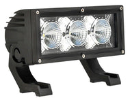 30W Modular LED Lightbar Flood Beam - 180mm L (3 x 10W LED, 2.5A) ILED180F