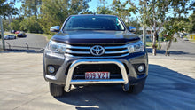 Load image into Gallery viewer, NUDGE BAR 2015- Hilux Revo / Rocco Polished Alloy 76mm  Not compatible with Front Sensors HLX15POL-NBAR-LL
