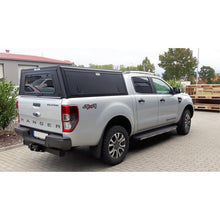 Load image into Gallery viewer, Alucab Explorer Canopy to suit Ford Ranger T6 / Mazda BT50 2012 onwards DC Black Smooth Frd AC-C-D-FR12-E-BS
