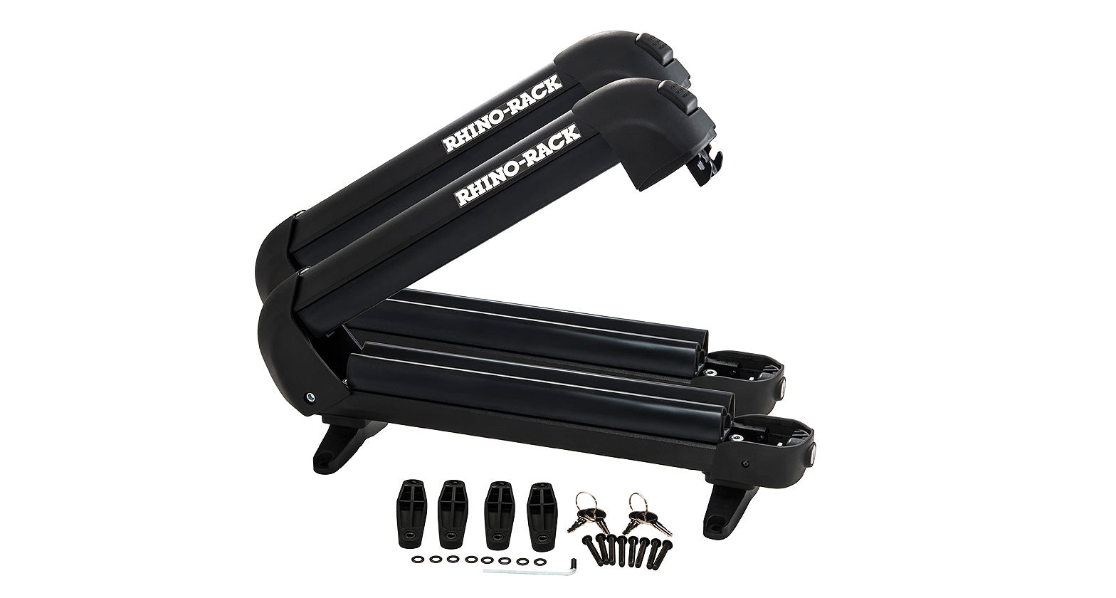 rhino rack 572 fishing rod holder FISHING SKI ARM(2 PR)UNIVERSAL FIT BLACK 572 – HEC 4x4