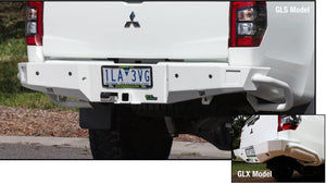 Rear Protection Towbar - Full Rear Bumper Replacement - Mitsubishi Triton MR (GLS model only) and Fiat Fullback 2016 onwards RTB067