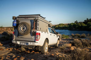 Alucab Dual Cab Canopy Camper Deluxe Unit - Silver AC-CC-DLX-DC-S-P