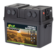 Portable Battery Box with DC Outlets IBATTBOX0012