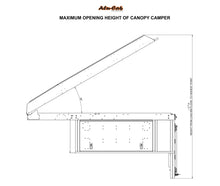 Load image into Gallery viewer, Alucab Extra Cab Canopy Camper Deluxe Unit - Silver AC-CC-DLX-XC-S-P
