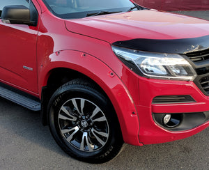 Holden RG Colorado 2016- Bolt Style Fender Flares unpainted (COLOUR CODING AVAILABLE ON REQUEST) RGCOL16-FRNT-UNP