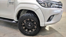 Load image into Gallery viewer, Ultra Matte Unpainted Hilux 2015 - July 2018 Wide Body Fender Flares  unpainted (COLOUR CODING AVAILABLE ON REQUEST) FFF-HLXWB-4P-UNP

