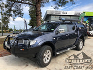 Deluxe Commercial Bull Bar - Mitsubishi Triton ML 2006 to 2009  BBCD016
