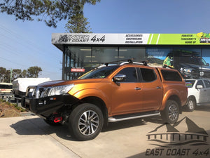 Proguard No Loop Bull Bar - Nissan Navara NP300 2015 onwards - Wide Body (Series 1 and 2 require the addition of heavy duty front coil springs - Australia only) and Renault Alaskan (Thai Built only) BBT048-NL