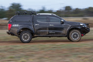 Nissan Navara NP300 2015 onwards - Fibreglass Canopy - Cosmic Black (G42) CANFIBRE048-CB