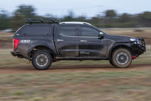 Nissan Navara NP300 2015 onwards - Fibreglass Canopy - White Pearl (QX1) CANFIBRE048-WP