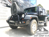 Deluxe Commercial Bull Bar - Jeep Wrangler JK 2007 onwards (Must use of Fog Lights) BBCD035