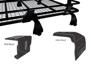 Roof Rack Mounting Kit - Gutter Mount Feet - 150mm (8 Feet) IRRFEET150