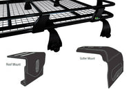 Roof Rack Mounting Kit - Gutter Mount Feet - 100mm (8 Feet) IRRFEET100