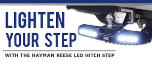 HAYMAN REESE LED HITCH STEP Towing/Accessories/Towing Accessories/Ha 08365