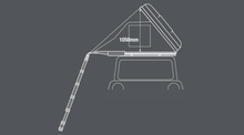 Load image into Gallery viewer, Nomad 1300 Rooftop Tent - ABS Hardtop IRTT0023
