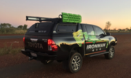 Toyota Hilux Revo 2015 to 4/2018 and Facelift 5/2018 onwards - ABS Plastic Canopy  A-Deck - Dark Grey (1G3) CANOPY015-DG