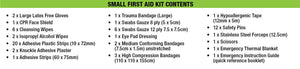 65 Piece Small Fold Out First Aid Kit (Includes snake bite kit) IFAK002