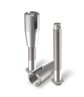 TRED 115mm MOUNTING PINS WITH NUT- PAIR T2SP115