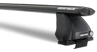 RHINO RACK Vortex 2500 Black 2 Bar Roof Rack COLORADO/DMAX (CLAMP BARE ROOF)  JA2225