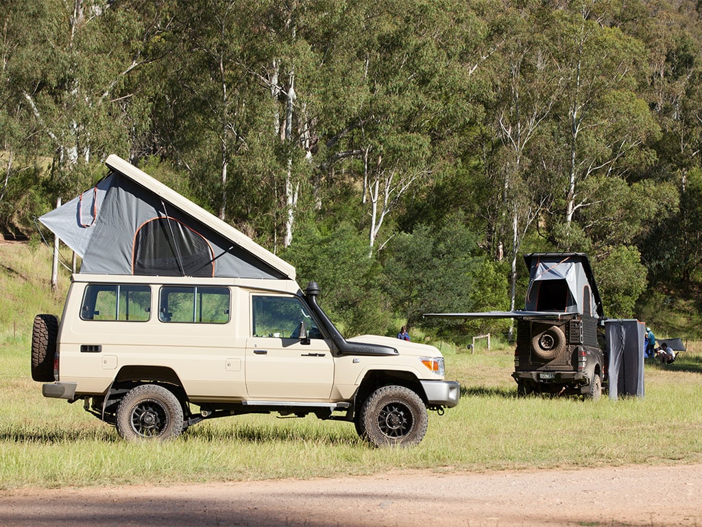 Alucab Roof Conversion Kit to suit Toyota Land Cruiser 78 - White AC-RC-TYLC-W