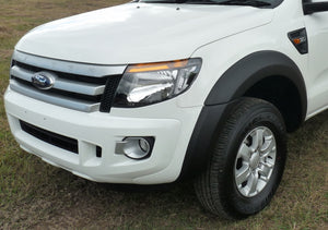 Ranger PX All Series - Rear Flares - October 2011~ unpainted (COLOUR CODING AVAILABLE ON REQUEST) PXRGR-FRNT-UNP