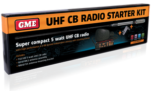 5 Watt Super Compact UHF CB Radio Starter Kit TX3100VP