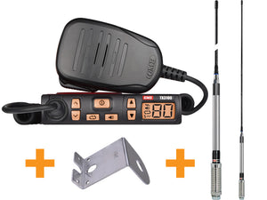 5 Watt Super Compact UHF CB Radio Starter Kit TX3100VP