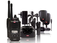 5/1 Watt UHF CB Handheld Radio including Accessories - Twin Pack  TX6160TP
