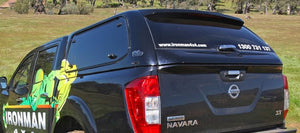 Nissan Navara NP300 2015 onwards - Fibreglass Canopy - Brilliant Silver (K23) CANFIBRE048-BS