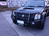 Deluxe Commercial Bull Bar - Holden Rodeo RA 2002 to 2006 BBCD003