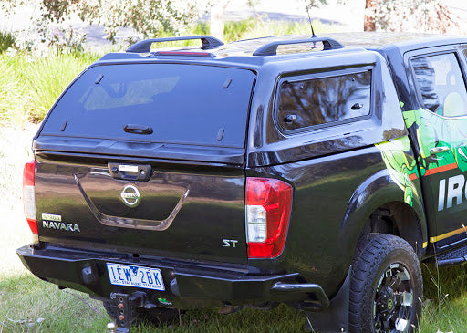 Nissan Navara NP300 2015 onwards and Renault Alaskan (Thai Built only) - ABS Plastic Canopy - White Pearl (QX1) CANOPY013-WP